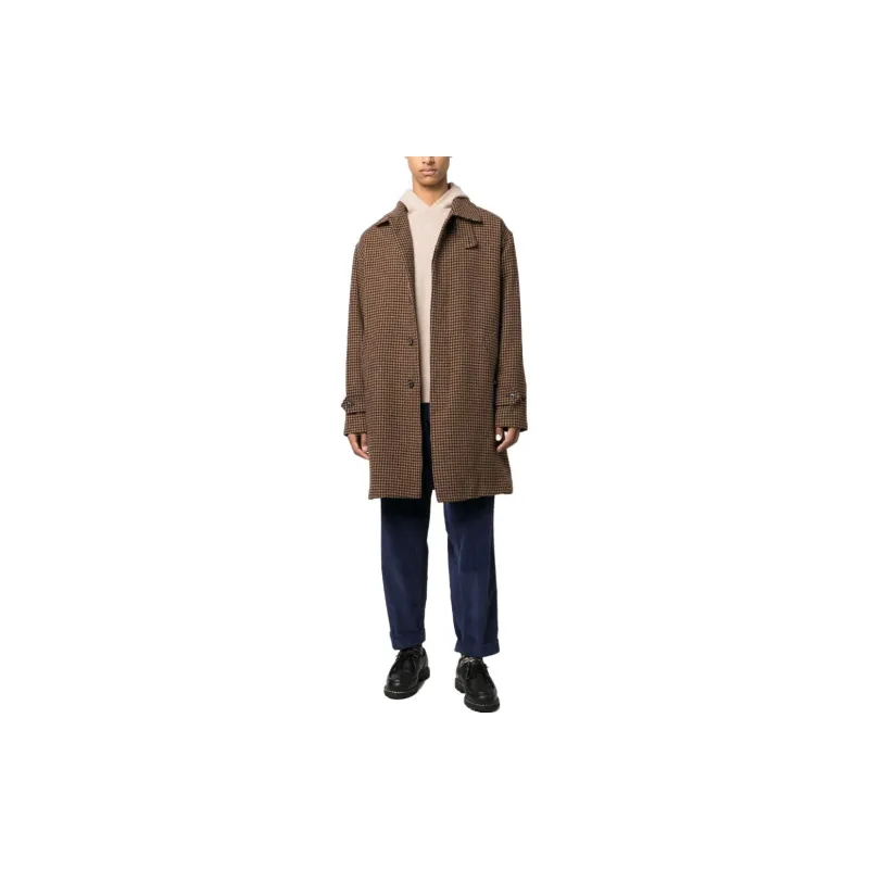 Mackintosh Soho Houndstooth Wool Coat-2