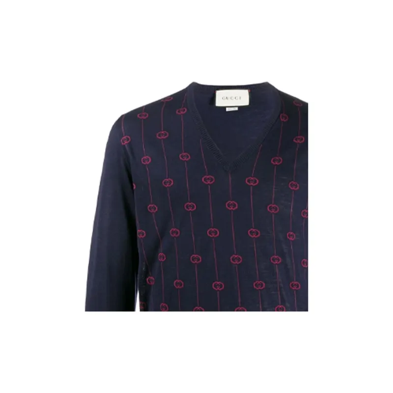 GUCCI Sweaters Men Blue-4