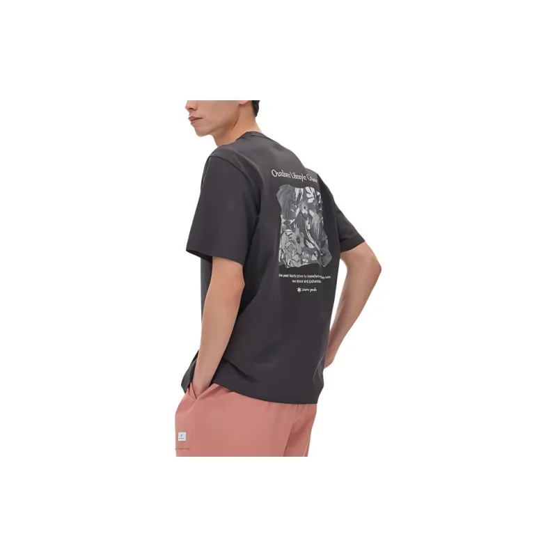 Snow Peak Drop Shoulder Sleeve T Shirt Men's-5