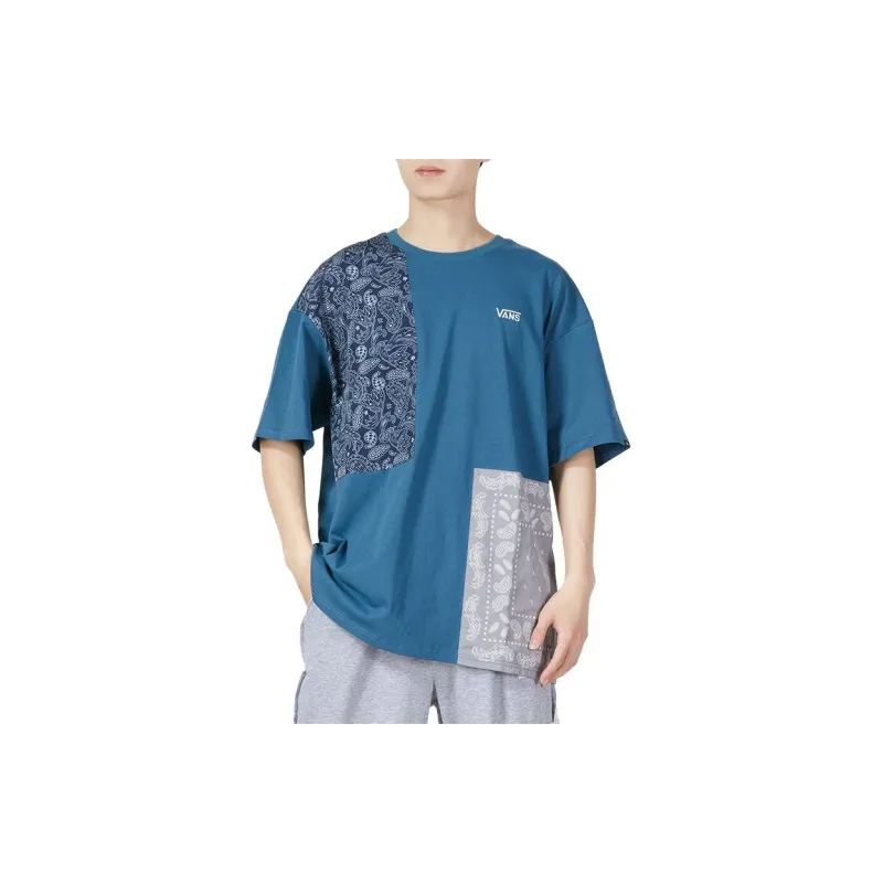 Vans T Shirts Men Blue-1