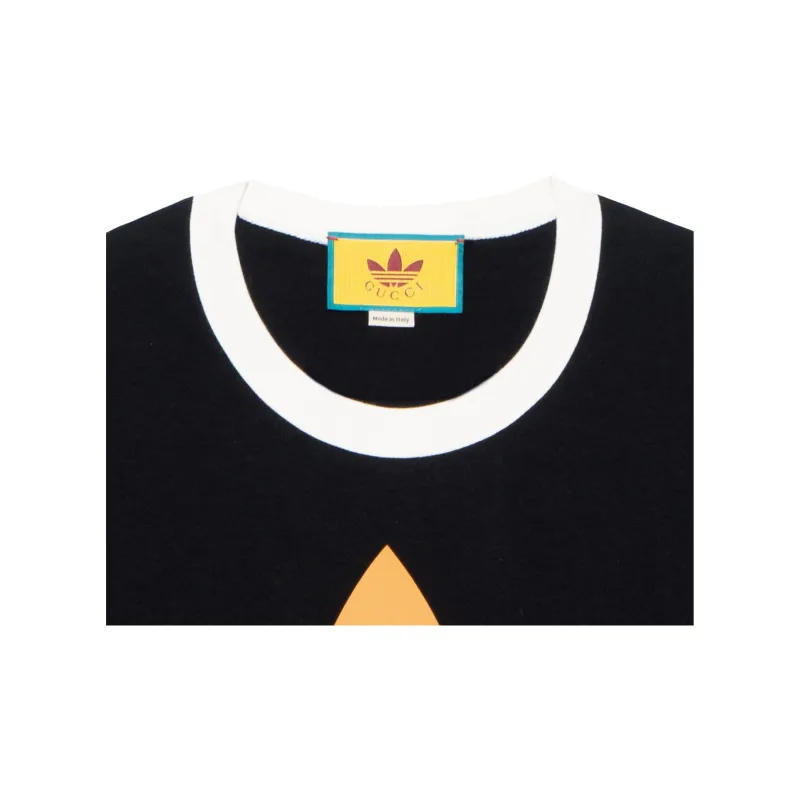 GUCCI 10's X Adidas Logo print T shirt-3