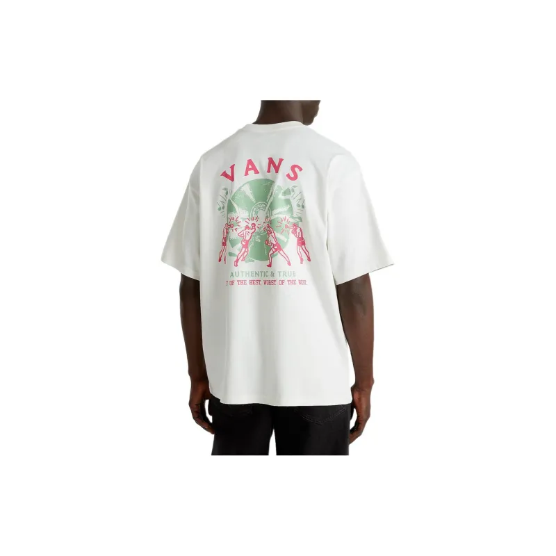 Vans RUMBLE RECORDS T-Shirts Men White-3