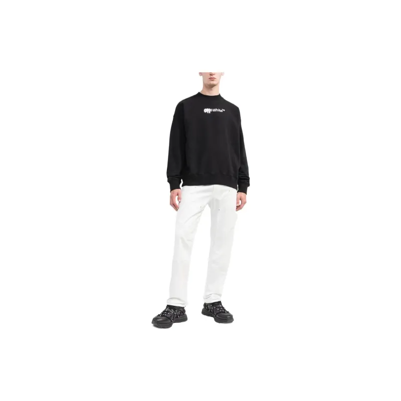 OFF WHITE FW22 Sweatshirts Men Black-1