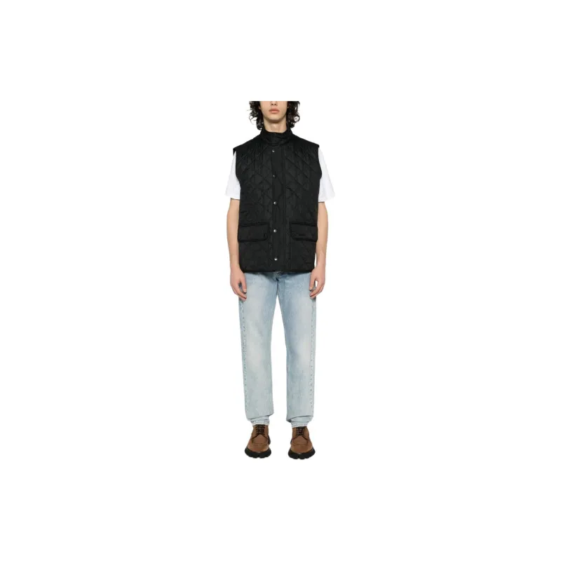BARBOUR Diamond quilted Logo embroidered Gilet-1