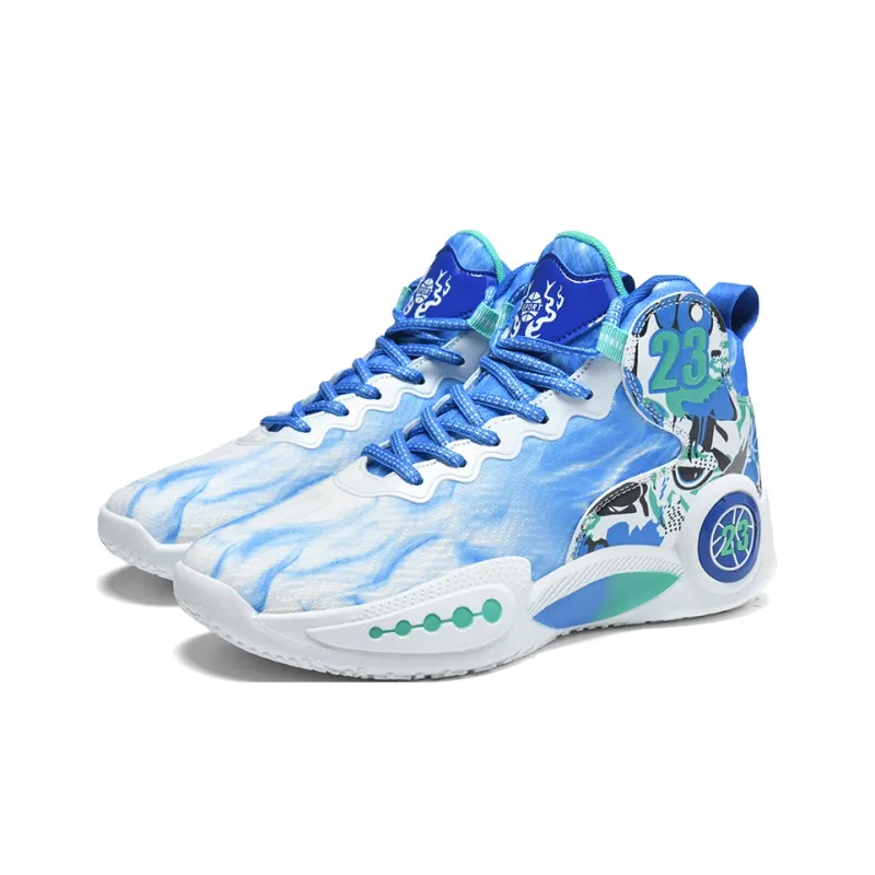 MUSNODO Shock Absorbers With Slip Resistant And Abrasion Resistant Properties High Top Basketball Shoes Unisex-28