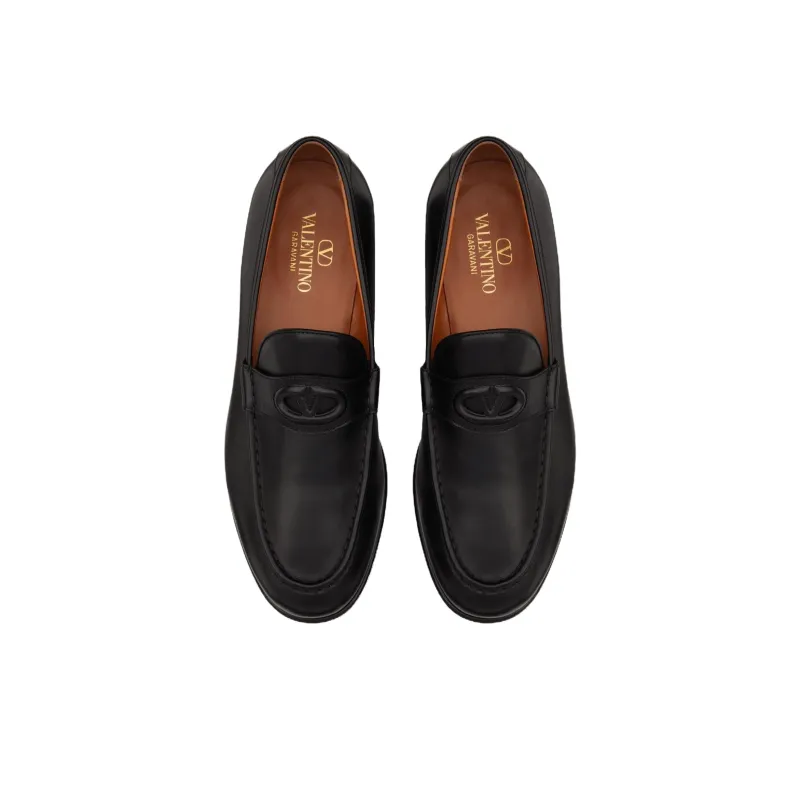 Valentino VLogo Signature Slip On Loafers-3