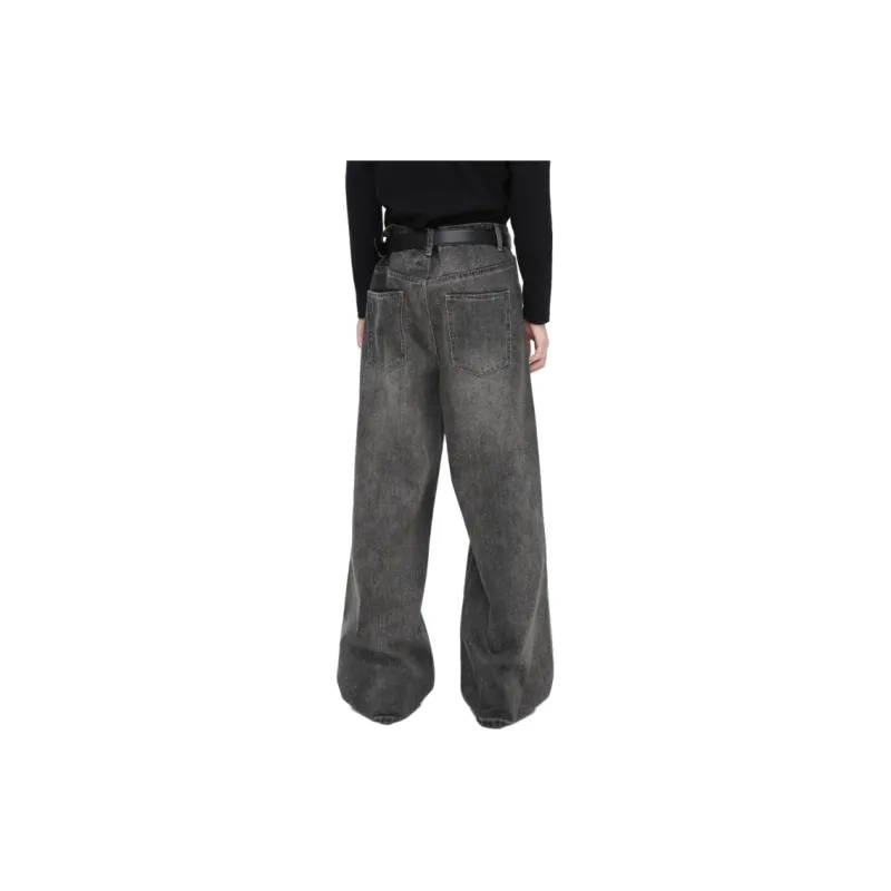 Voguo Relay Jeans Unisex Black Gray-5