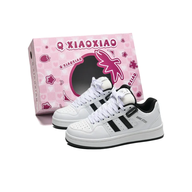 Circle Small Coverage Lightweight Breathable Height Increasing Low Top Skateboard Shoes Unisex-12