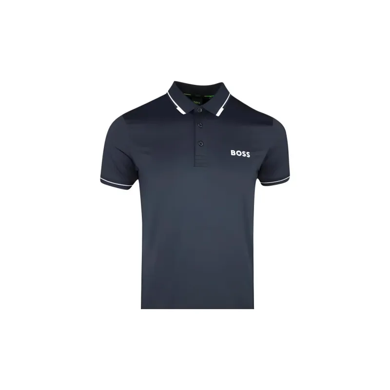 HUGO BOSS Polo Shirt Men's Marine Blue-5