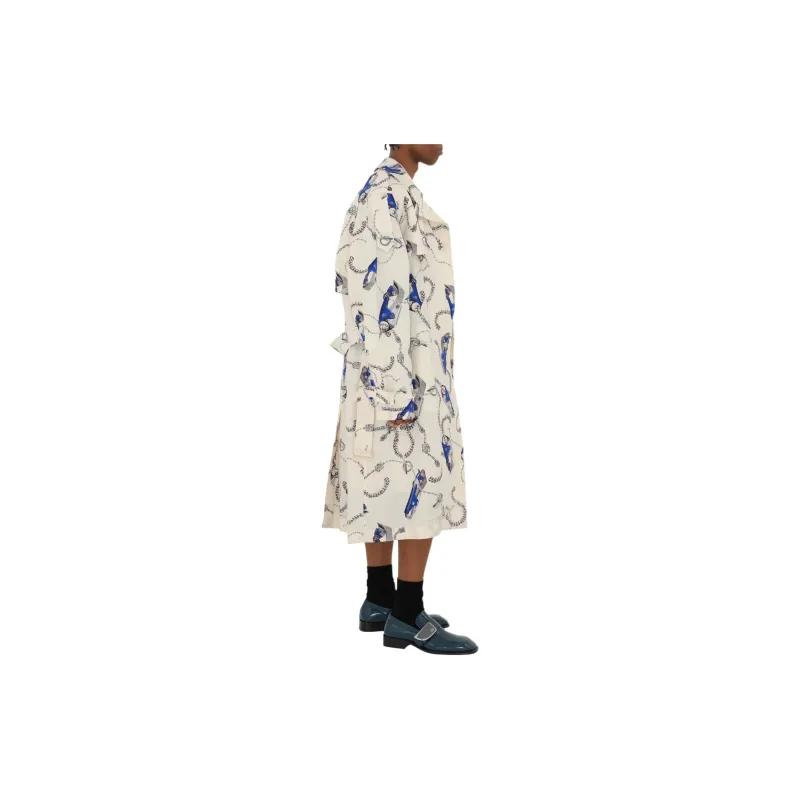 Burberry Knight Hardware Taffeta Trench Coat-4