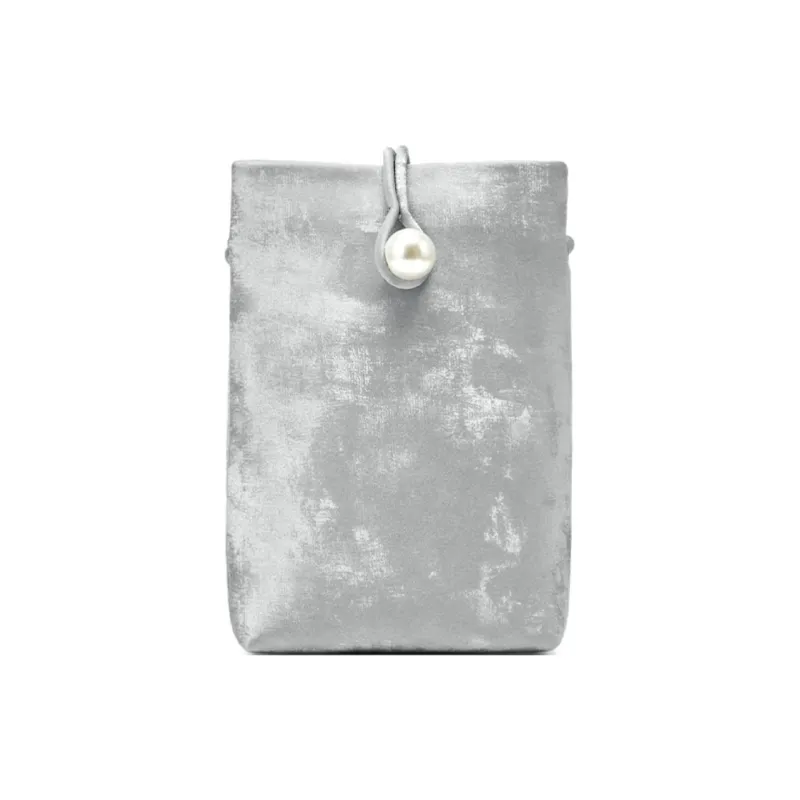 JOSINY PU With Cow Split Leather Cell Phone Pouch Trumpets Women's White/Black/Silver/Pink-10