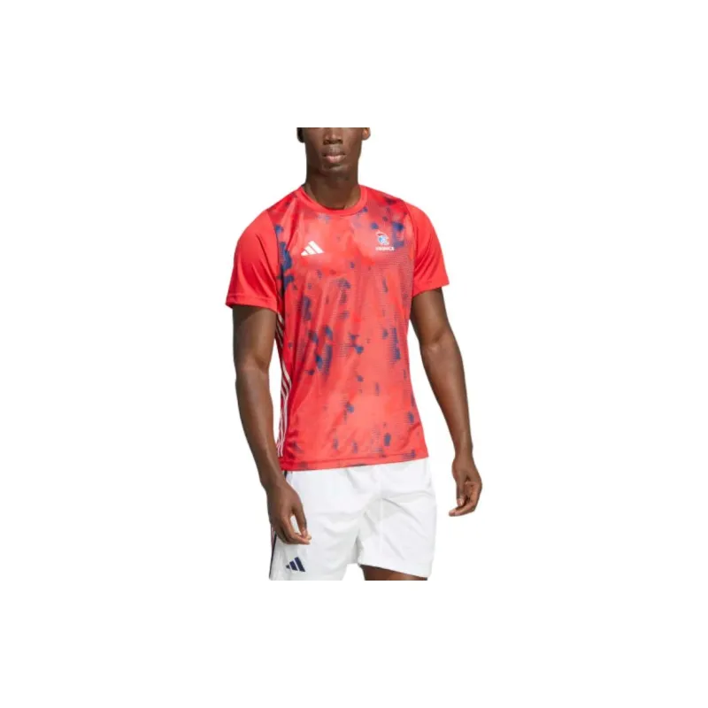 Adidas T-Shirt Men's Team Academy Red/White-3