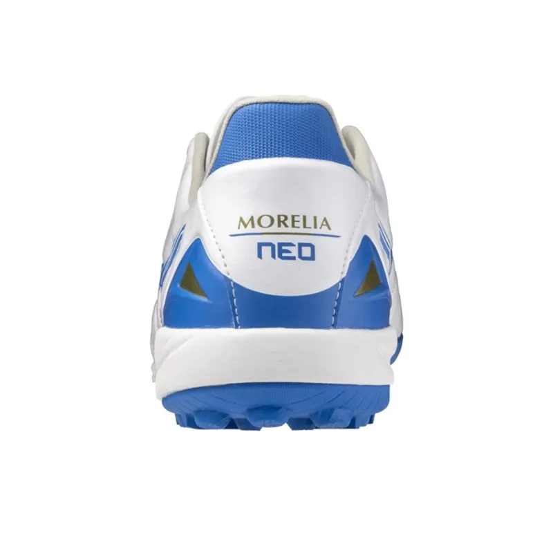 Mizuno Morelia Neo Anti Slip Wear Resistant Soccer Shoes Men's White Blue-2