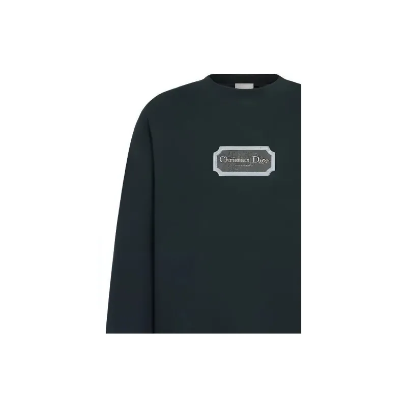 DIOR Sweatshirt Men's Dark Green-4