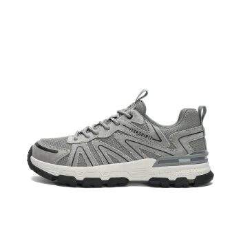 JEEP SPIRIT Low Top Outdoor Shoes Men's Moon Dust Gray