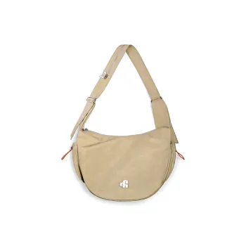 VAOPER Nylon Crossbody Bag, One Shoulder Backpack, Dumpling Bag, Gym Bag Large Size Unisex Multicolor
