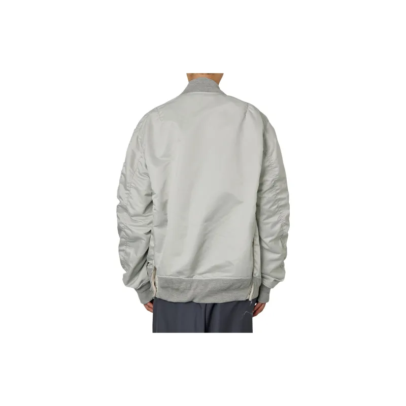 Sacai Zip-up Puffer Bomber Jacket-2