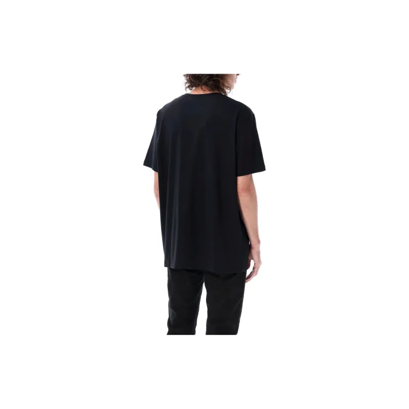 BALMAIN T-Shirts Men Black-2