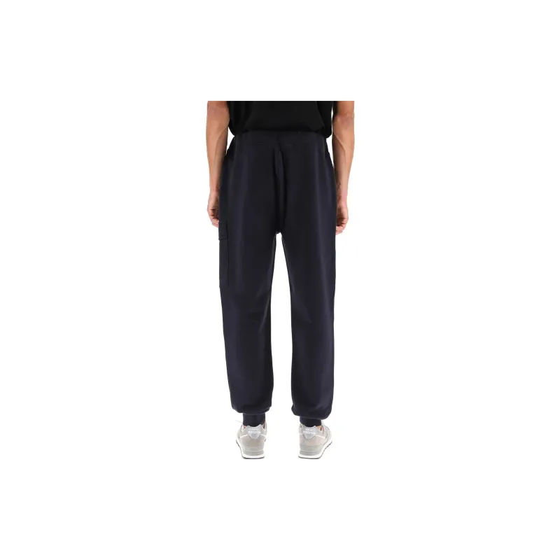 C.P.Company Knitted Sweatpants Men Blue-2