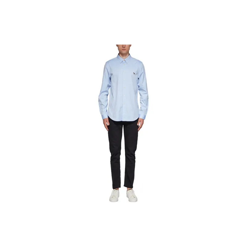 Paul Smith Zebra Patch Long Sleeved Shirt-2