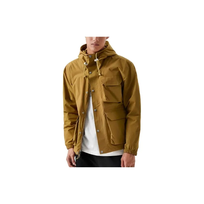 THE NORTH FACE City Outdoor Collection Windbreaker Jackets Men Brown-1