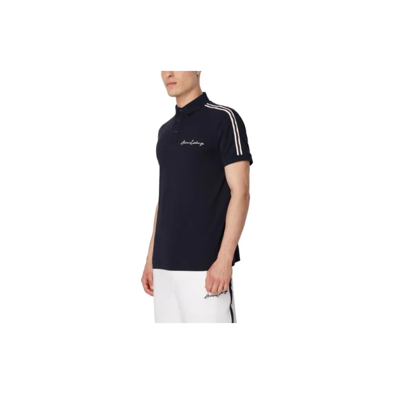 ARMANI EXCHANGE Polo Shirts Men Blue-1