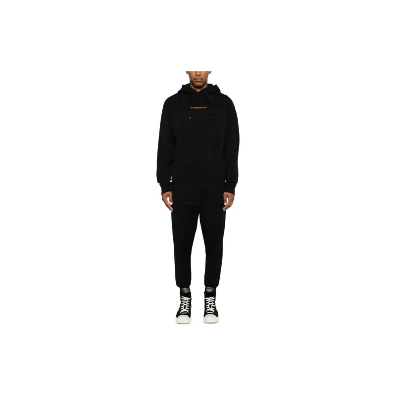 DSQUARED 2 Logo Printed Elastic Waist Sweatpants-1