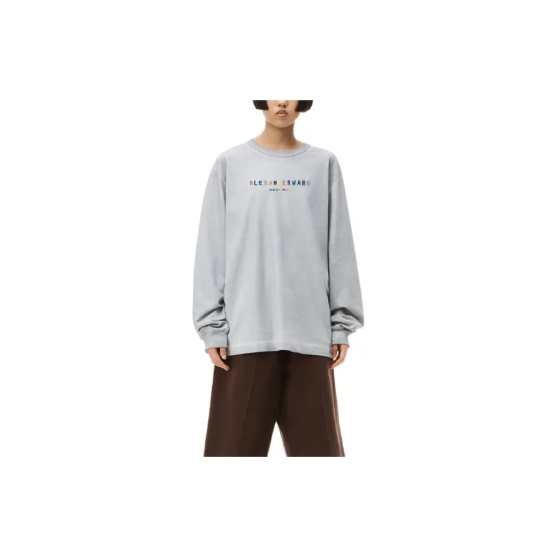 Alexander Wang T Shirts Unisex Silver Fox-1