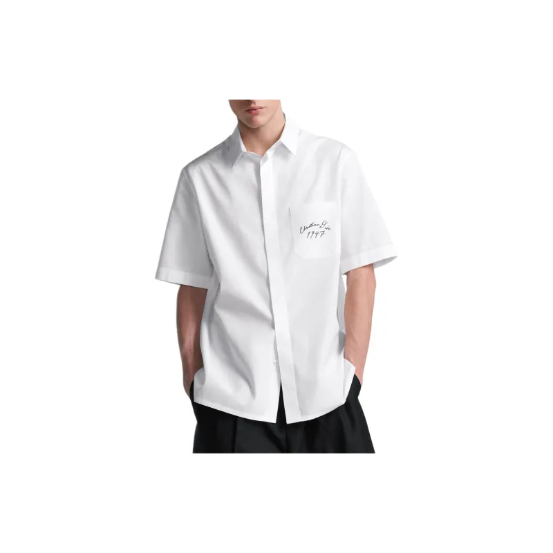 DIOR X Denim Tears Short Sleeve Shirt-2