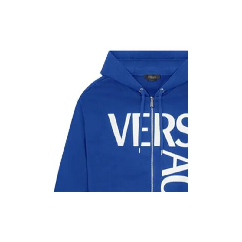 VERSACE Sweatshirts Men Blue-4