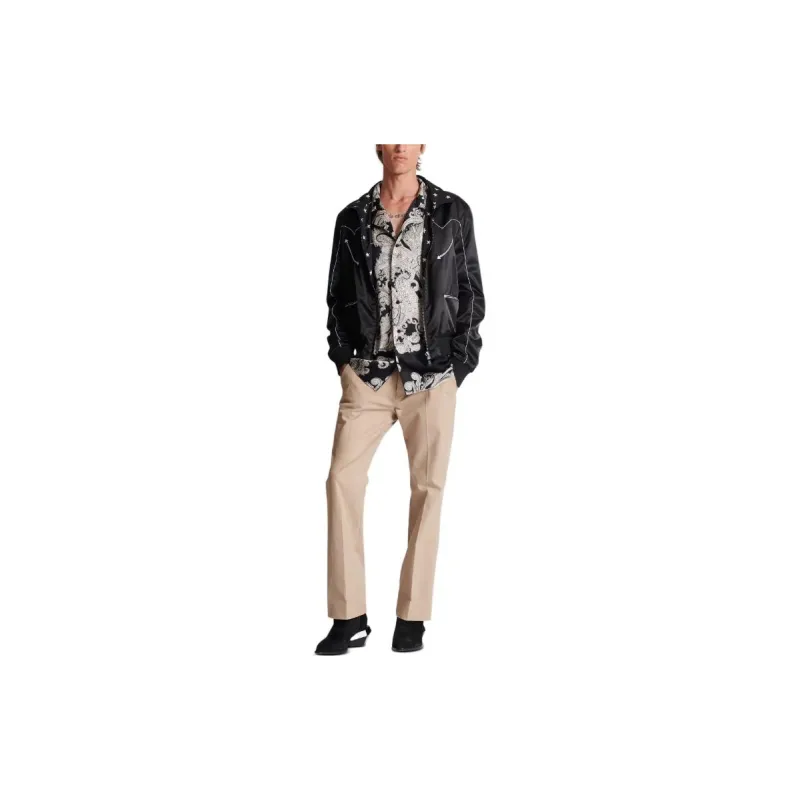 BALMAIN Stars Reversible Bomber Jacket-1