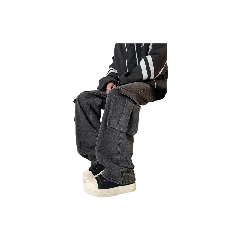 DAREASY Jeans Unisex Washed Blue-9