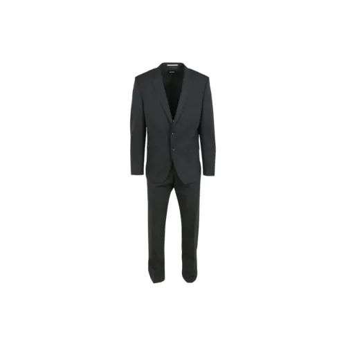 HUGO BOSS Business Suits Men Black