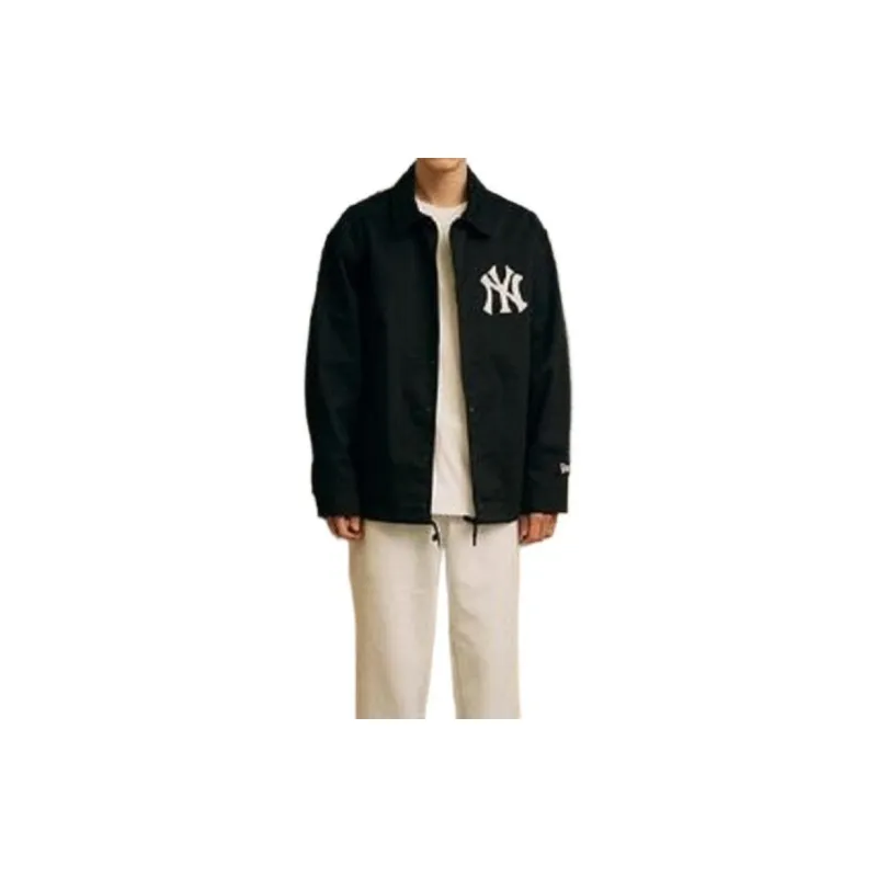 New Era X MLB SS23 NEW YORK YANKEES MLB COACH BLACK JACKET-5
