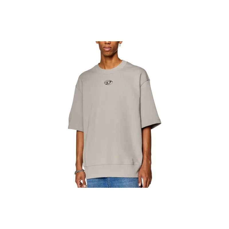 DIESEL T Shirts Men Gray-2