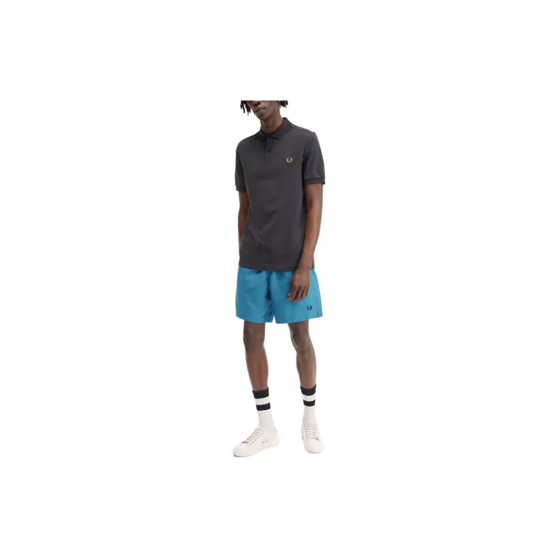 FRED PERRY The Fred Perry Shirt Polo Shirt Men's Gray-5