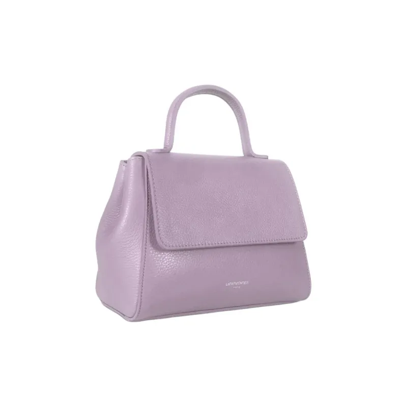 Le Parmentier Genuine Leather Shoulder Bag Crossbody Bag Handbag Regular Women's Light Purple-1