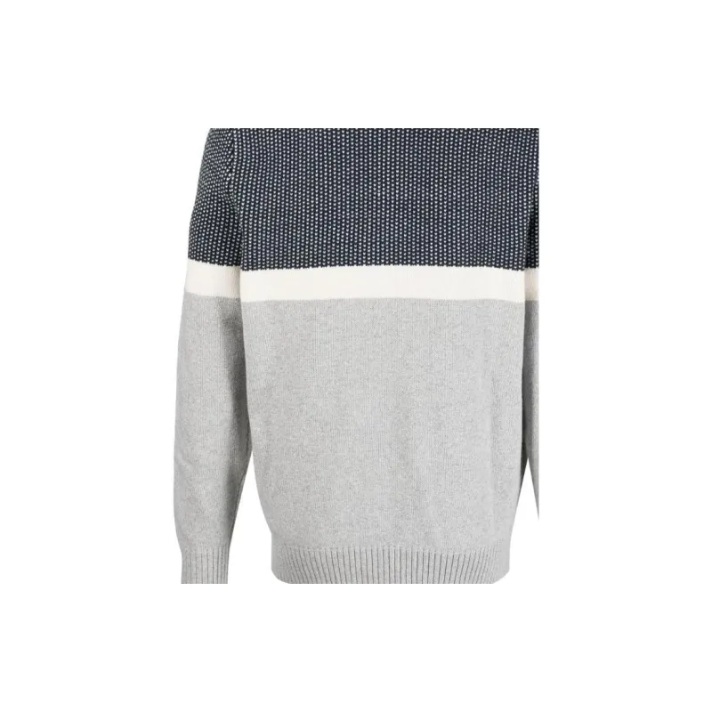 BARBOUR Bream Bream Color Blocked Roll Neck Jumper-3