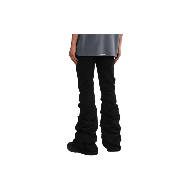 WE11DONE SS24 Jeans Men's Black-4