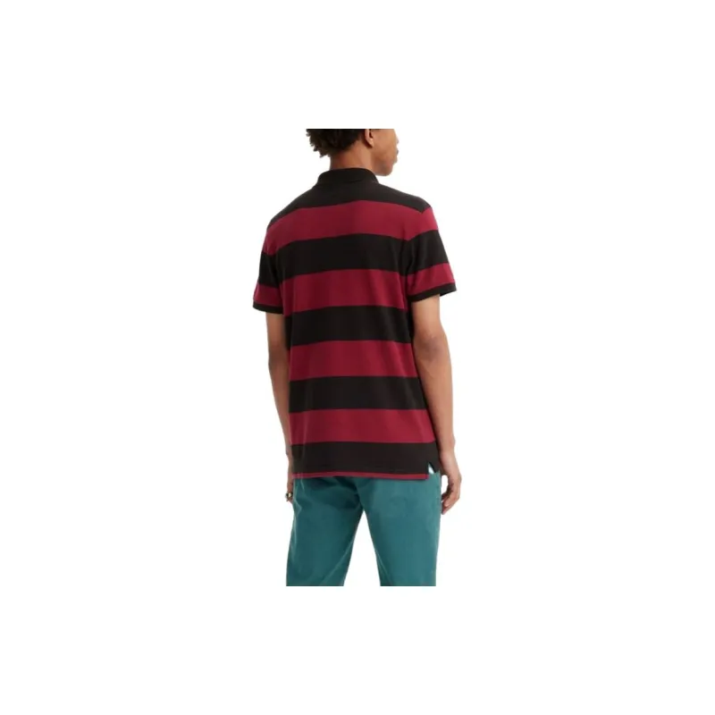 Levis Polo Shirts Men Red Black-1