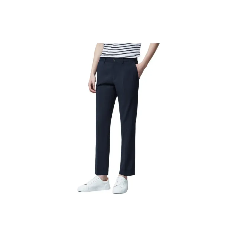 Yiwen Suit Trouser Men's Navy Blue-3