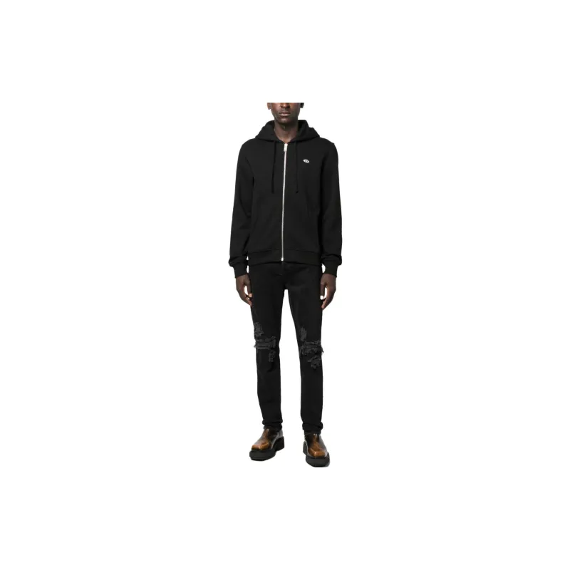 DIESEL Logo-patch Hooded Jacket-1