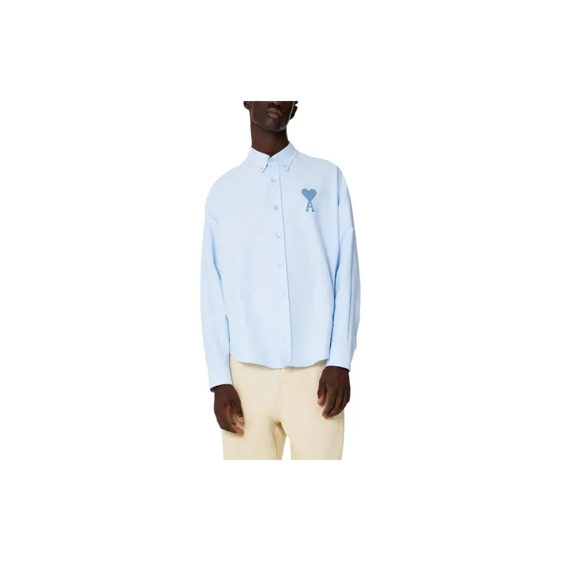 AMIPARIS Ami Shirt 'Sky Blue'-3
