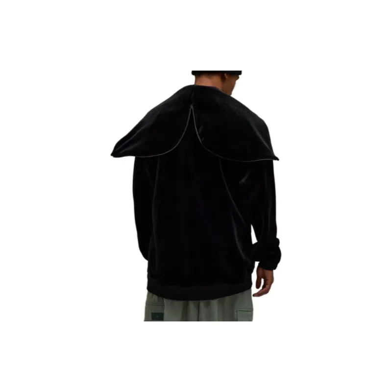 Y 3 Velvet Jackets Unisex Black-2