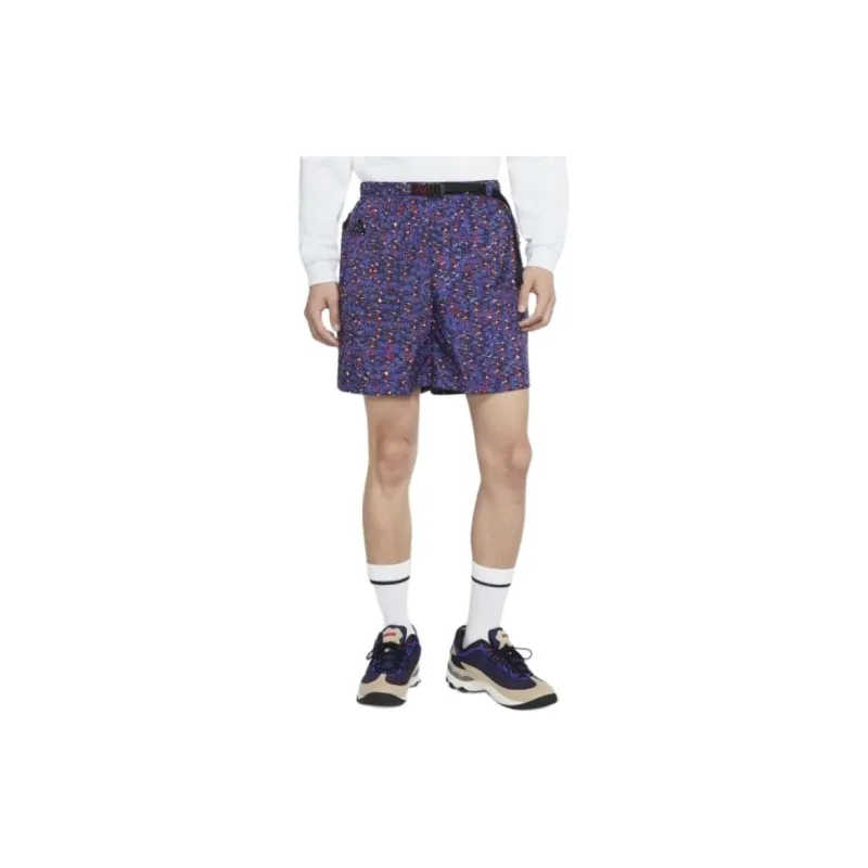Nike ACG Casual Shorts Men's Blue Red-4