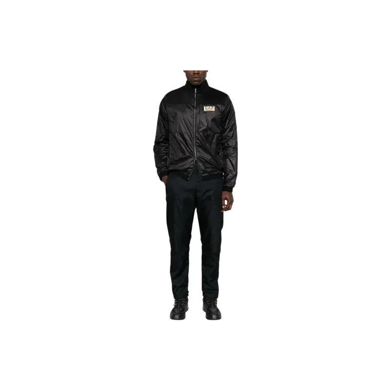 EMPORIO ARMANI EA7 SS24 Jackets Coats Men's Black-1
