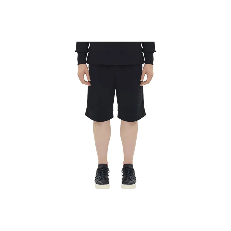 Y 3 Casual Shorts Unisex Black-4