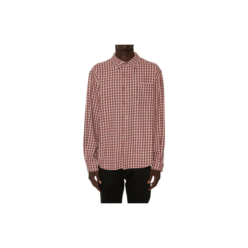 GUESS Shirts Men Red-1