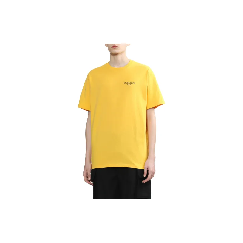 Carhartt WIP T-Shirts Men Yellow-2