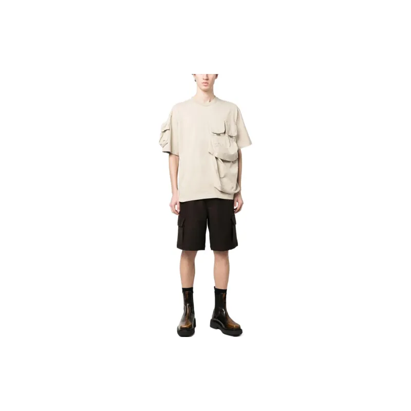 Jacquemus T-Shirts Men Gray-2